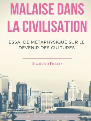 cover image of Malaise dans la civilisation